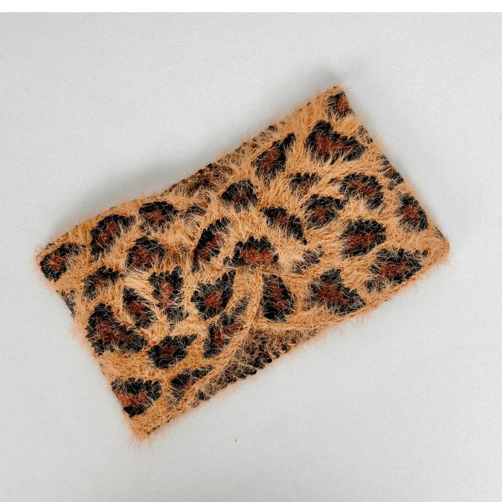 Leopard Twist Headbands! 2‎ Colors Available!
